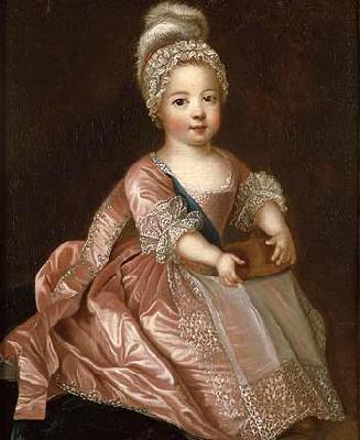 unknow artist Portrait of Louis XV de France enfant oil painting image